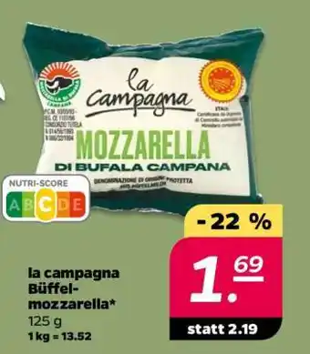 NETTO la campagna Büffelmozzarella Angebot