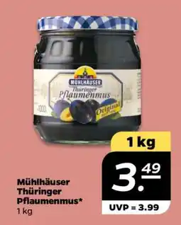 NETTO MÜHLHÄUSER Thüringer Pflaumenmus Angebot