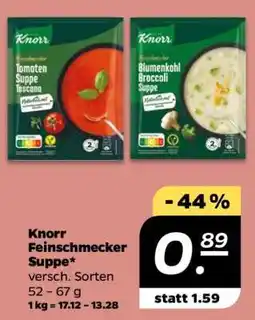 NETTO Knorr Feinschmecker Suppe Angebot