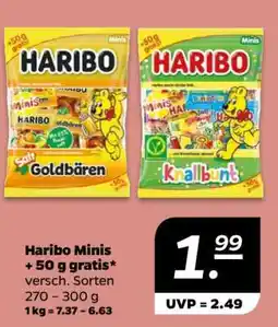 NETTO Haribo Minis + 50 g gratis Angebot