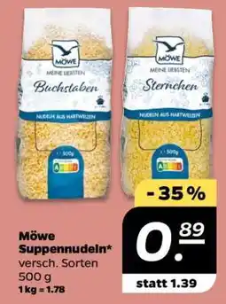 NETTO Möwe Suppennudeln Angebot