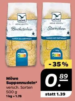 NETTO Möwe Suppennudeln Angebot