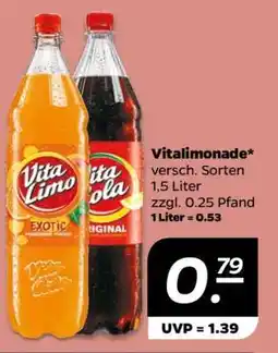 NETTO Vitalimonade Angebot