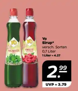 NETTO Yo Sirup Angebot