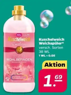 NETTO KUSCHELWEICH Weichspüler Angebot