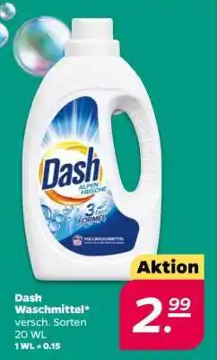 NETTO Dash Waschmittel Angebot