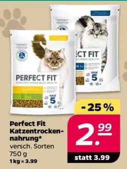 NETTO Perfect Fit Katzentrocken- nahrung Angebot