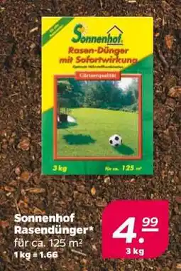NETTO Sonnenhof Rasendünger Angebot