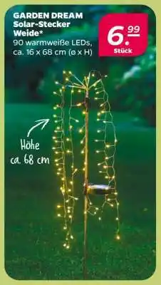 NETTO GARDEN DREAM Solar-Stecker Weide Angebot
