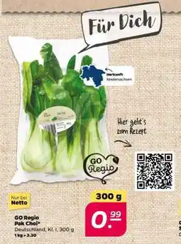 NETTO GO Regio Pak Choi Angebot