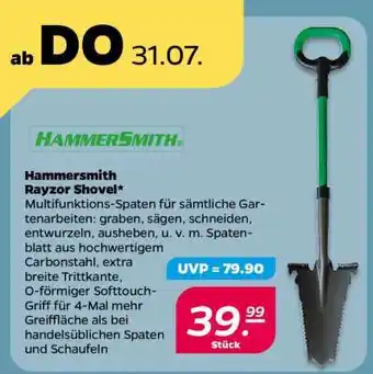 NETTO Hammersmith Rayzor Shovel Angebot