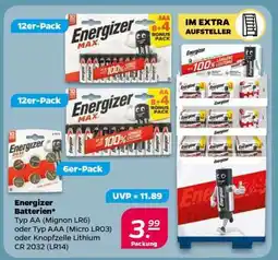NETTO Energizer Batterien Angebot