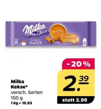 NETTO MILKA Kekse Angebot