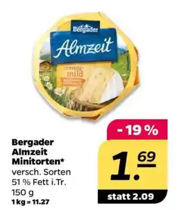 NETTO Bergader Almzeit Minitorten Angebot