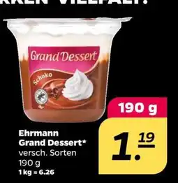 NETTO Ehrmann Grand Dessert Angebot