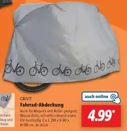 Lidl Fahrrad-Abdeckung Angebot