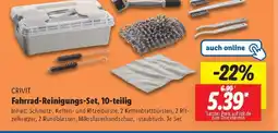 Lidl Fahrrad-Reinigungs-Set, 10-teilig Angebot