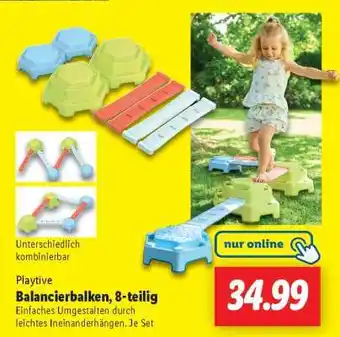 Lidl Balancierbalken, 8-teilig Angebot