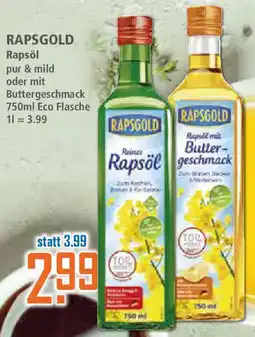 Klaas und Kock RAPSGOLD Rapsöl Angebot