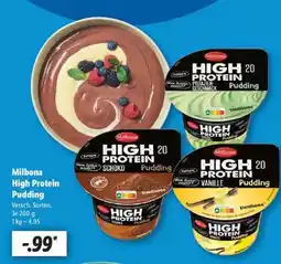 Lidl Milbona High Protein Pudding Angebot