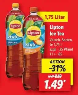 Lidl Lipton Ice Tea Angebot