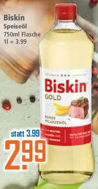 Klaas und Kock Biskin Speiseöl Angebot