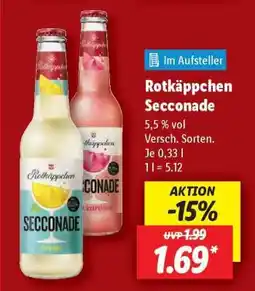 Lidl Rotkäppchen Seccenade Angebot