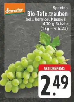 Edeka Bio-Tafeltrauben Angebot