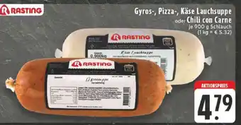 Edeka Gyros-, Pizza-, Käse Lauchsuppe oder Chili con Carne Angebot