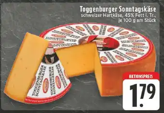 Edeka Toggenburger Sonntagskäse Angebot