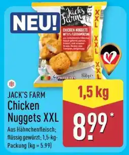 Aldi Nord Jack's Farm Chicken Nuggets XXL Angebot
