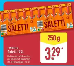 Aldi Nord LANDBECK Saletti XXL Angebot