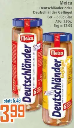 Klaas und Kock Meica Deutschländer oder Deutschländer Geflügel Angebot