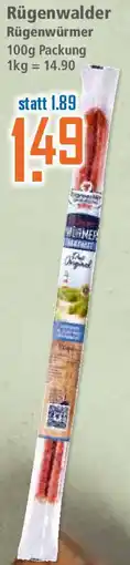 Klaas und Kock Rügenwalder Rügenwürmer Angebot