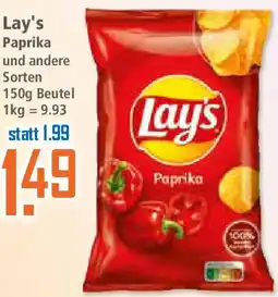 Klaas und Kock Lay's Paprika Angebot