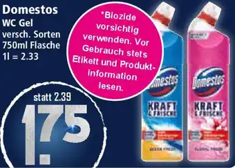 Klaas und Kock Domestos WC Gel Angebot