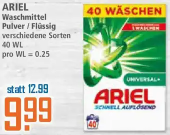 Klaas und Kock ARIEL Waschmittel Pulver / Flüssig Angebot