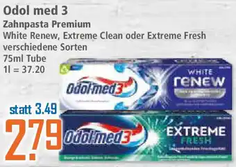 Klaas und Kock Odol med 3 Zahnpasta Premium Angebot