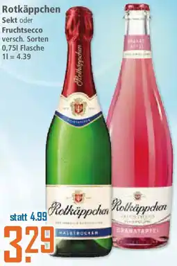 Klaas und Kock Rotkäppchen Sekt oder Fruchtsecco Angebot