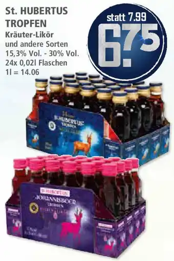 Klaas und Kock St. HUBERTUS TROPFEN Kräuter-Likör Angebot