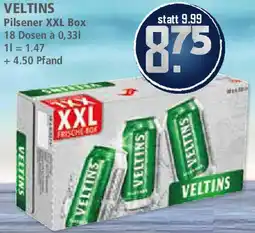 Klaas und Kock VELTINS Pilsener XXL Box Angebot