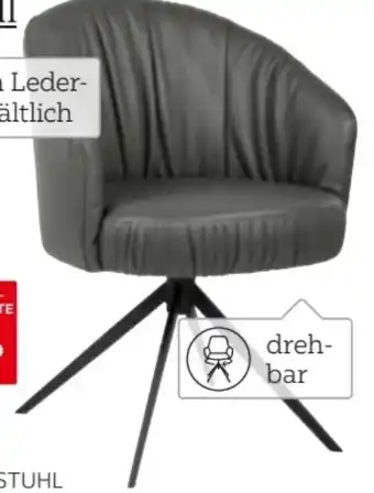 XXXLutz Dieter Knoll Leder-Armlehnstuhl Angebot