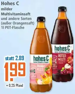 Klaas und Kock Hohes C milder Multivitaminsaft Angebot