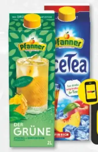 trinkgut Pfanner Der Grüne Eistee Angebot