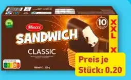 Aldi Nord Mucci Eis-Sandwich XXL Angebot