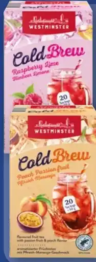 Aldi Nord Westminster Tea Cold Brew Angebot