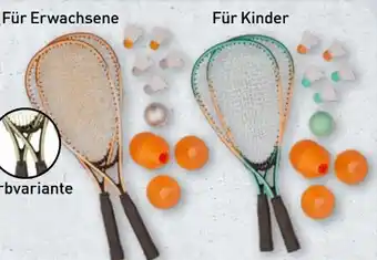 Aldi Nord Crane Turbo Badminton Set Angebot
