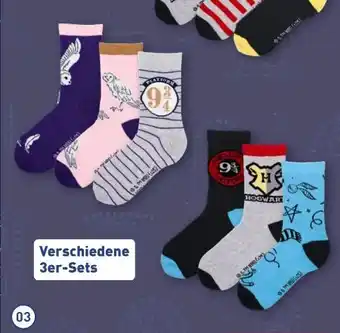 Aldi Nord Socken Harry-Potter 3 Paar Angebot