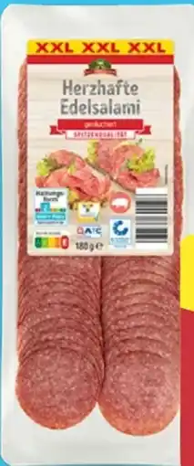 Aldi Nord Gut Drei Eichen Herzhafte Edelsalami XXL Angebot