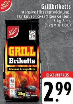 Edeka Gut & Günstig Grillbriketts Angebot